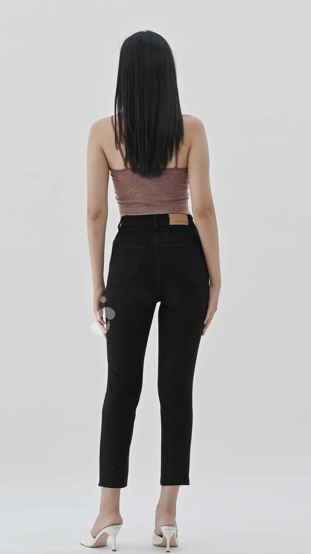 Helia Skinny Ripped Highwaist